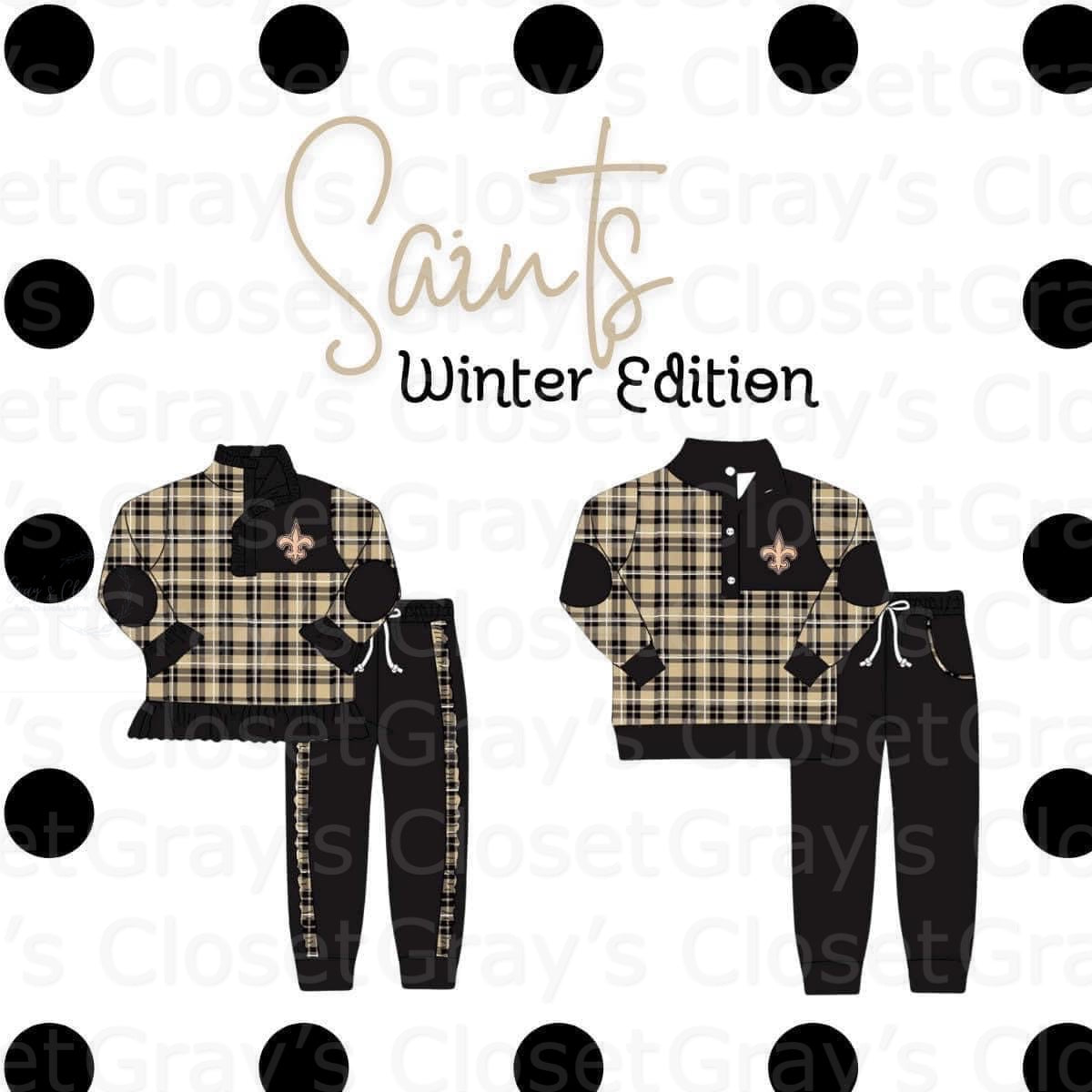 Purple Winter Edition - Tiger sweatsuit