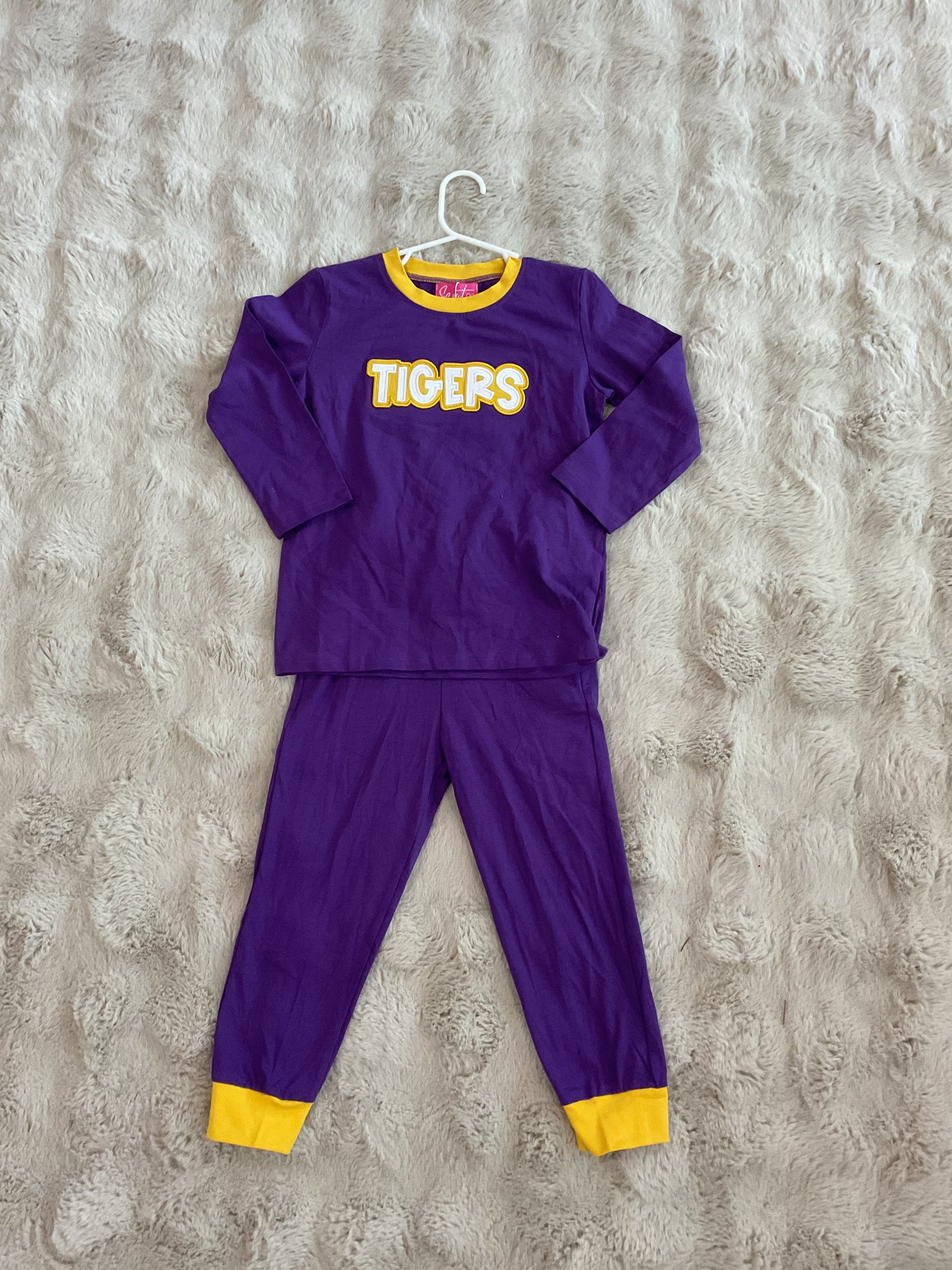 Purple Tiger jogger set