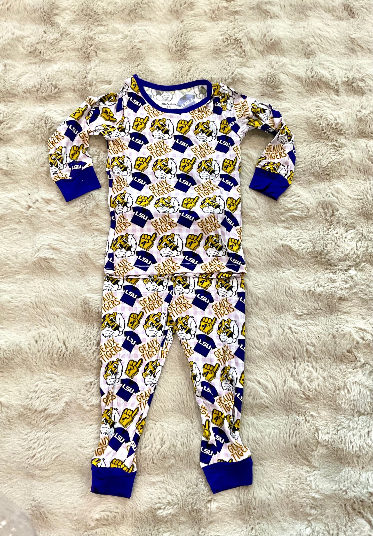 Purple & Gold Bamboo