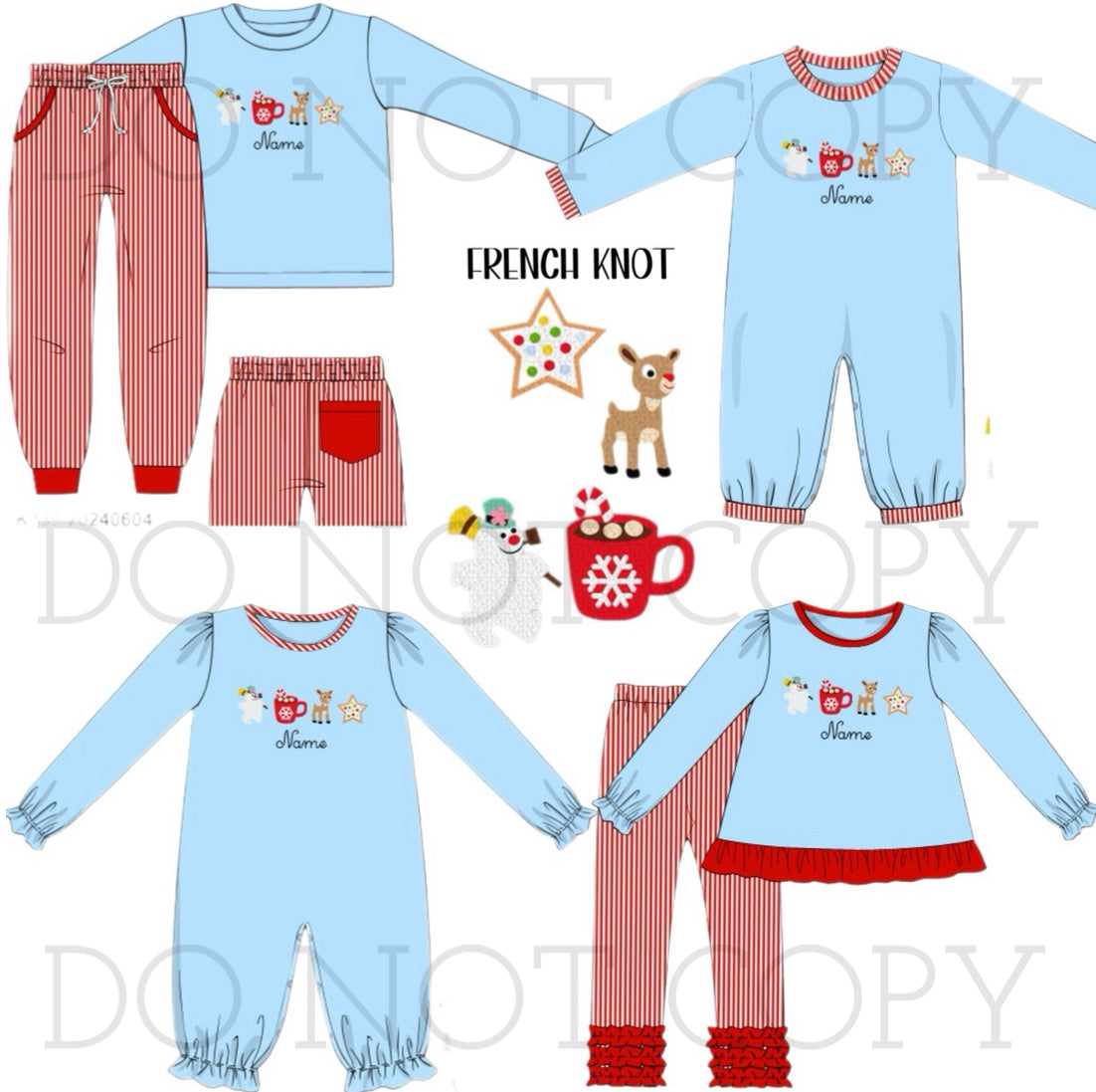 PREORDER 142 ETA NOVEMBER - FRENCH KNOT CLASSIC CHRISTMAS COLLECTION