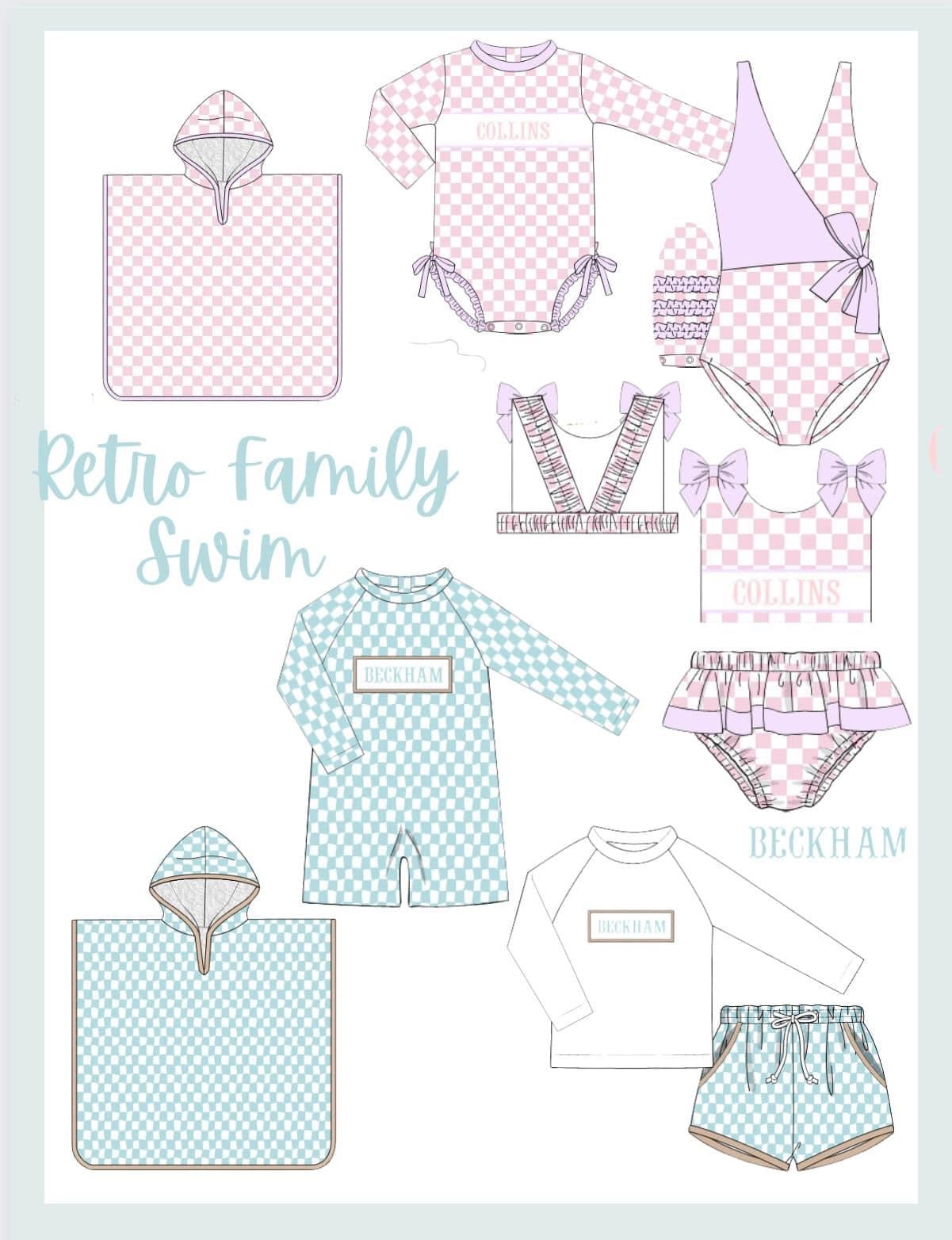 Sugar Smocks Retro Swim