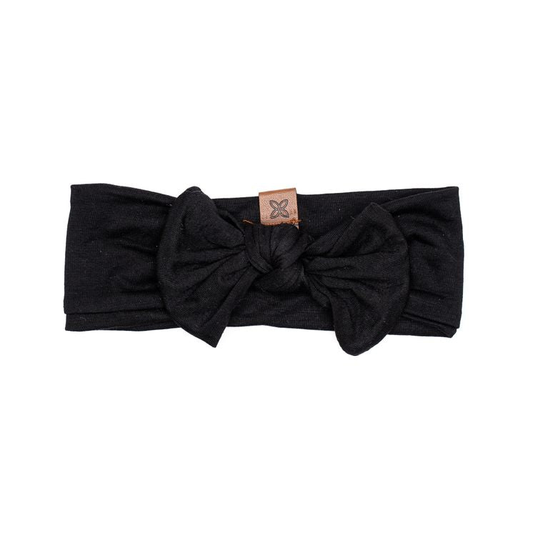 Onyx Knotted Bow