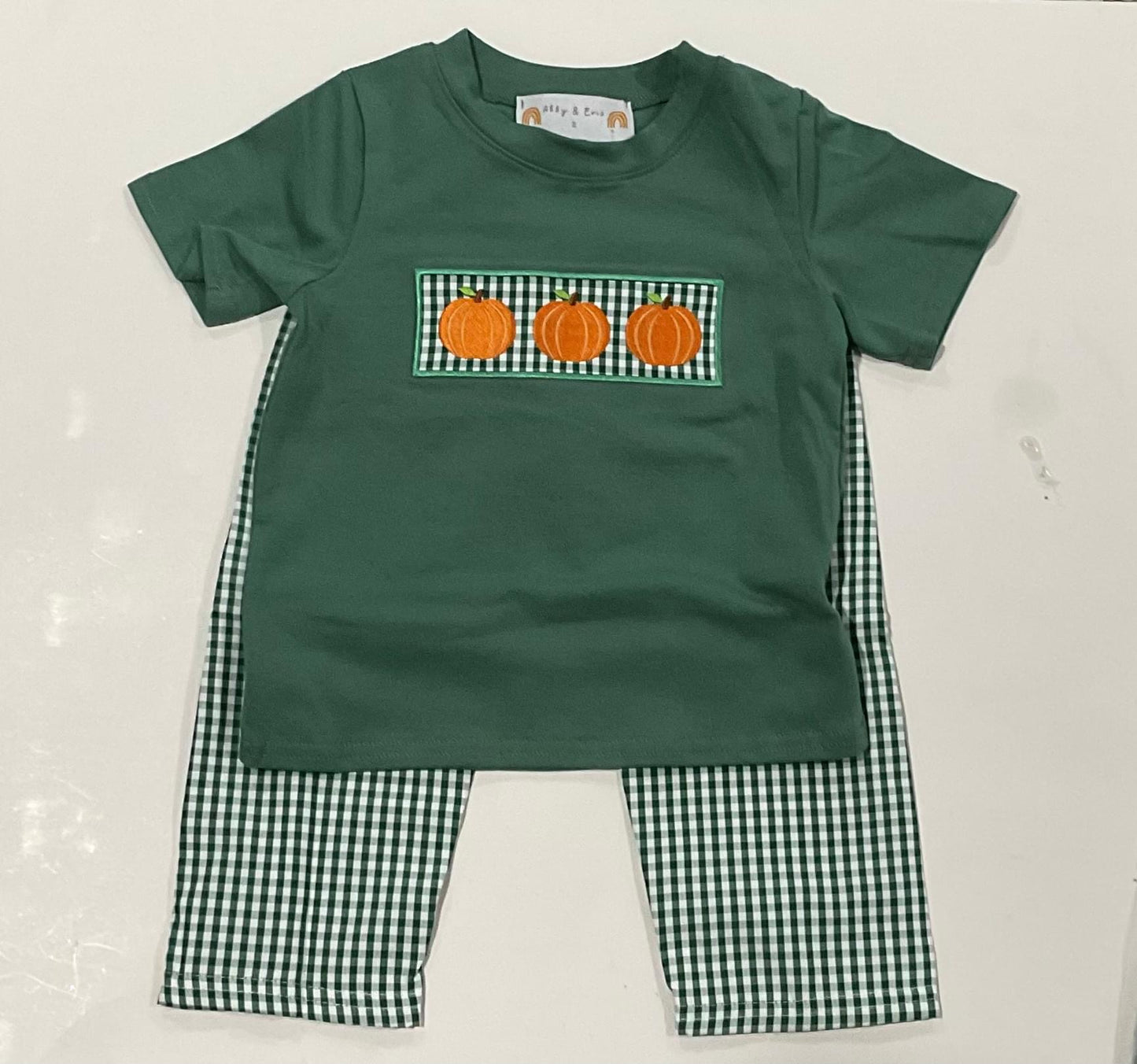 Pumpkin Gingham Collection