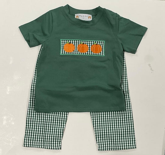 Pumpkin Gingham Collection