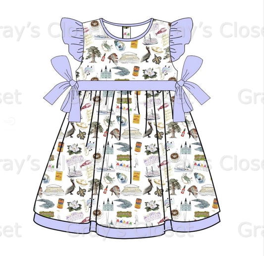 Louisiana Themed Outfit