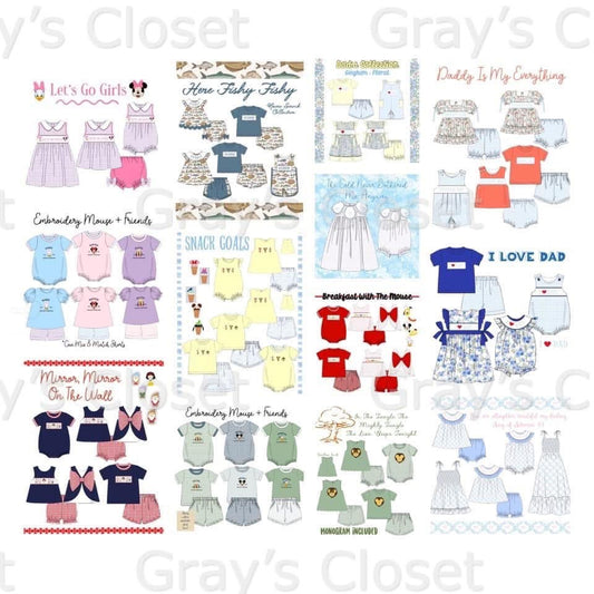 Character Name Smock