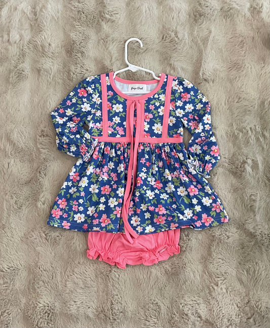 Pink and Blue Floral Collection