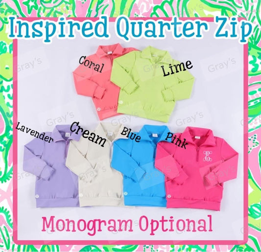 Inspired Quarter Zip