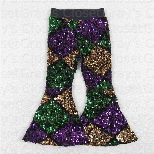 Mardi Gras Sequin Pants
