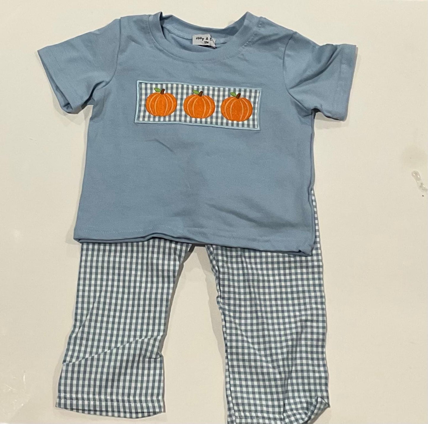 Pumpkin Gingham Collection