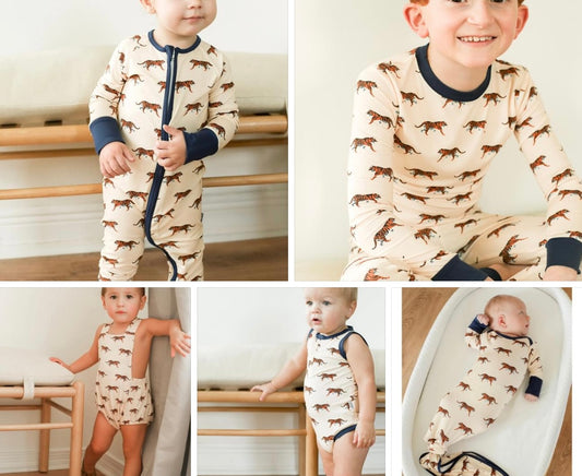 Purple & Gold Tiger Bamboo