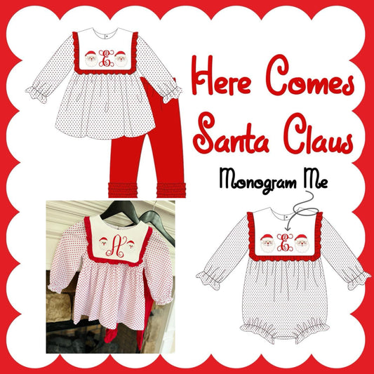 Here comes Santa Claus