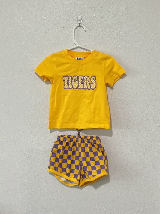 Purple Checkered Tiger Collections