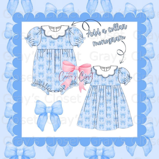 Blue Bow Collection
