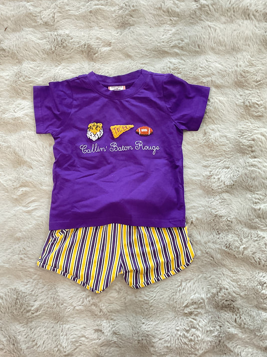 CALLIN BATON ROUGE - purple & gold