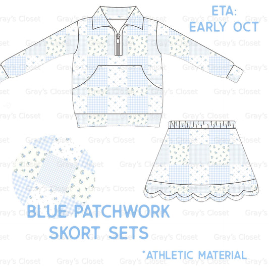 Patchwork skort set