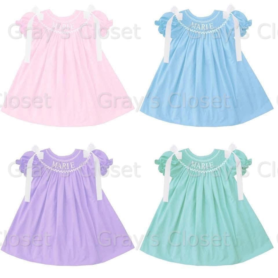 Simple Name Smock
