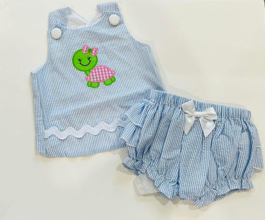 Seersucker Turtle set