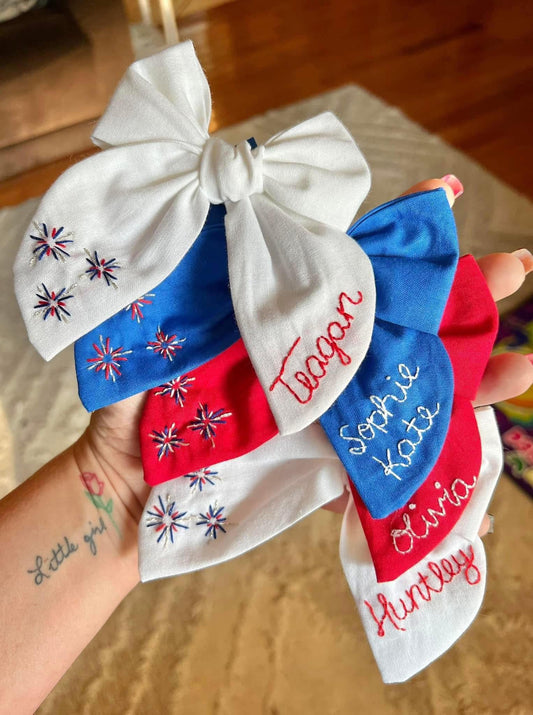 Fourth of July Bows