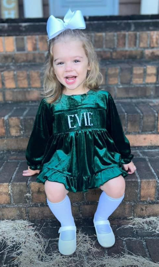 PREORDER 142 ETA NOVEMBER - VELVET NAME SMOCKS
