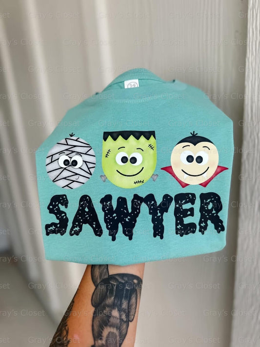 Halloween Name Tees