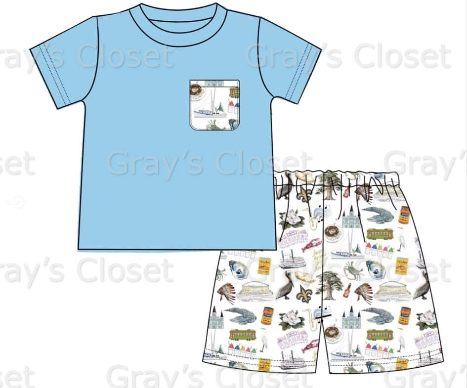 Louisiana Themed Outfit