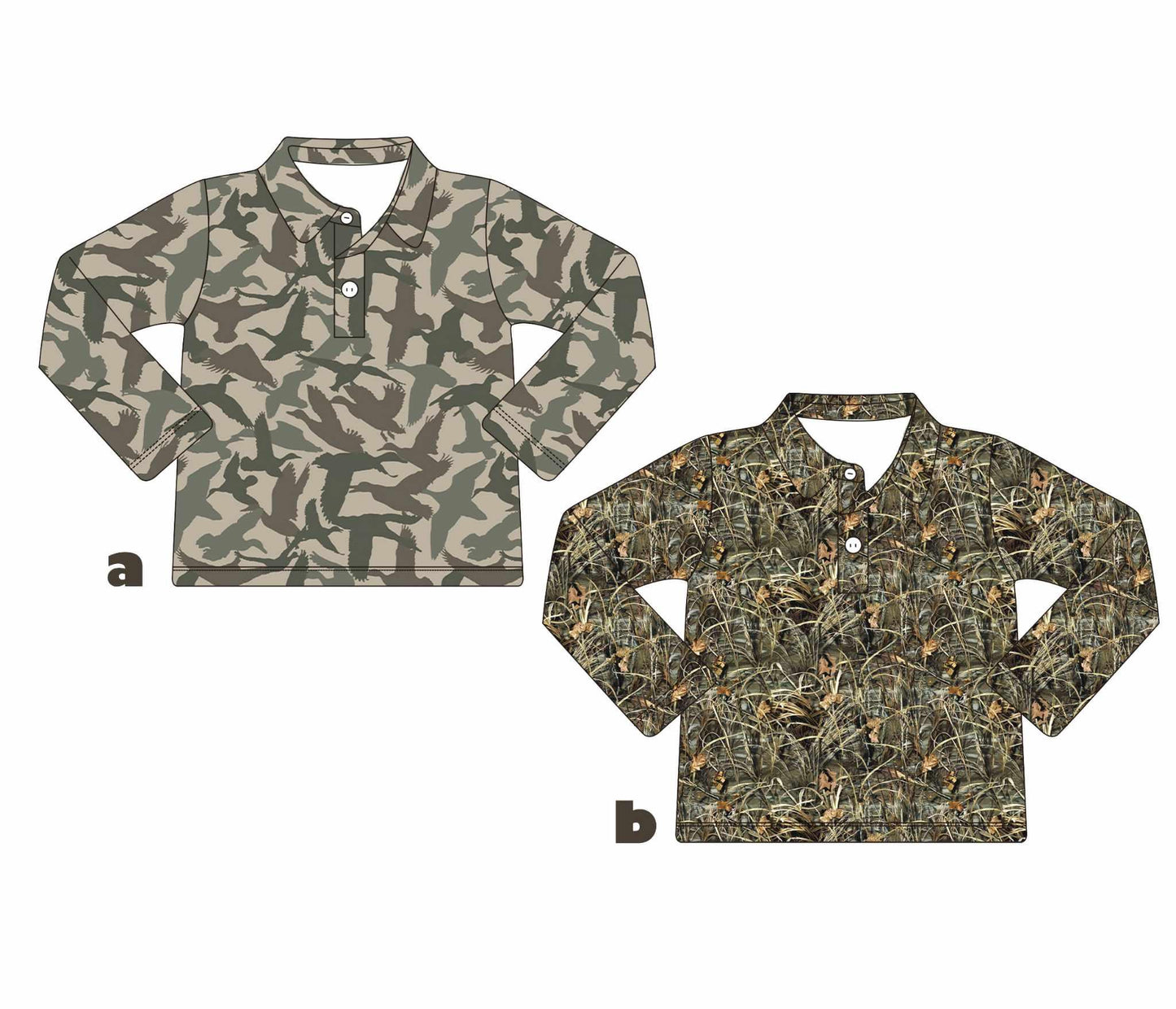 Camo pullover