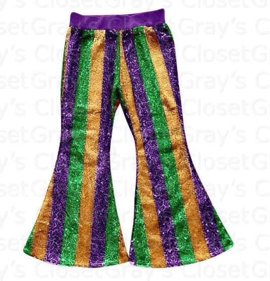 Mardi Gras Sequin Pants
