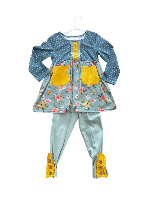 Blue & Yellow Floral Collection