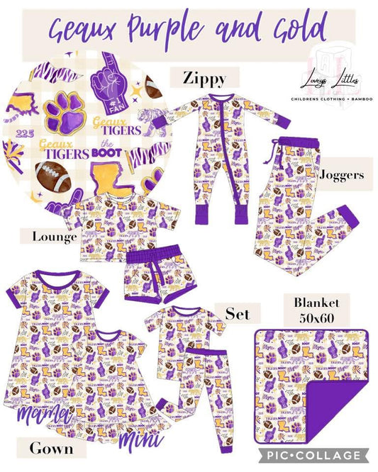 LL Po 10 - Purple Geauxing Fall