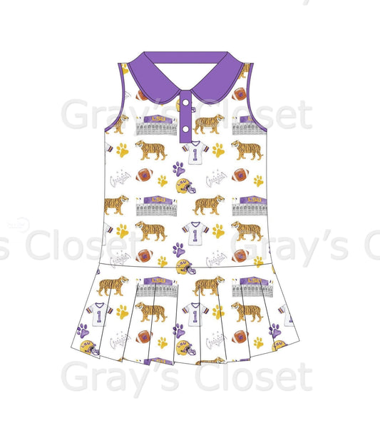 Purple & Gold Tiger Town Collection