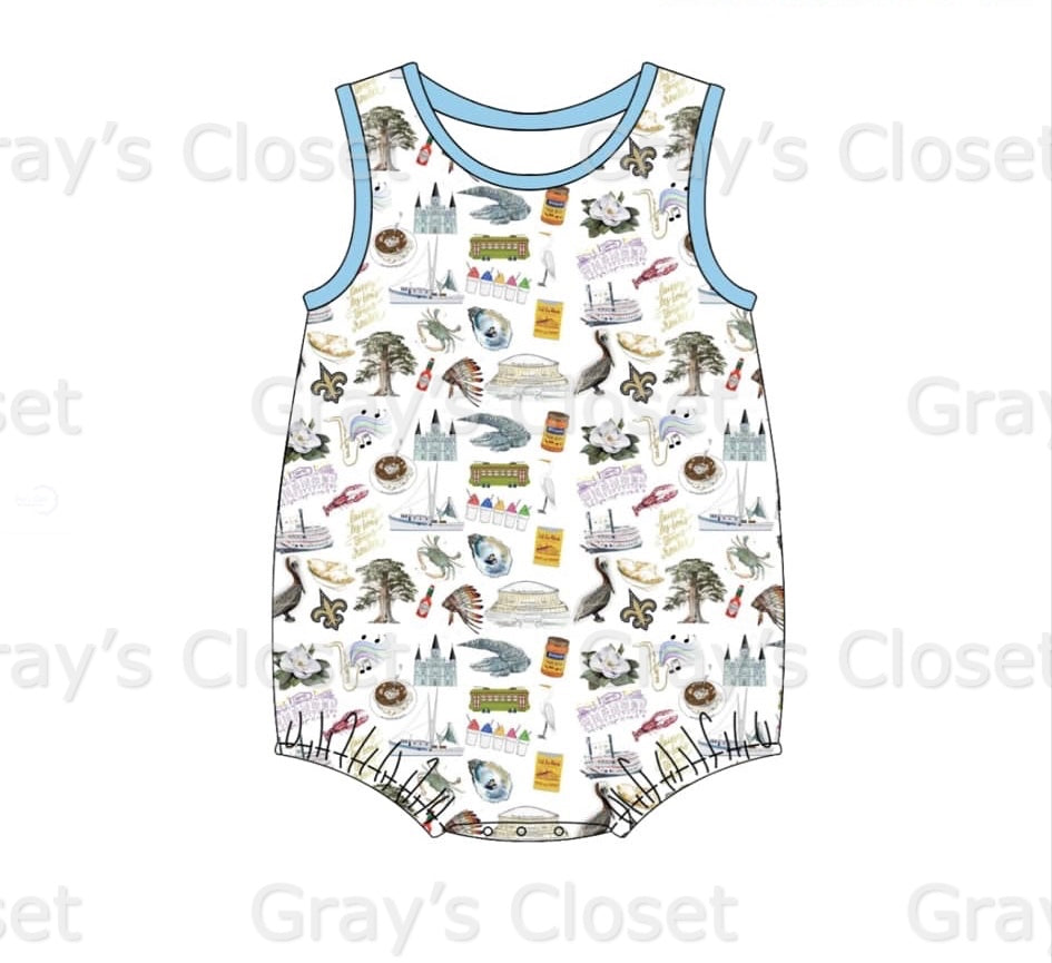 Louisiana Themed Outfit