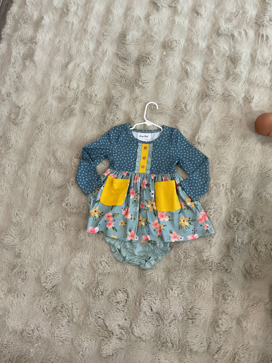 Blue & Yellow Floral Collection