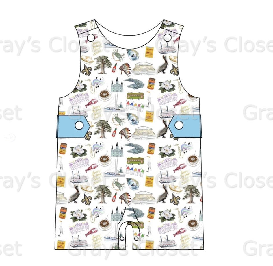 Louisiana Themed Outfit