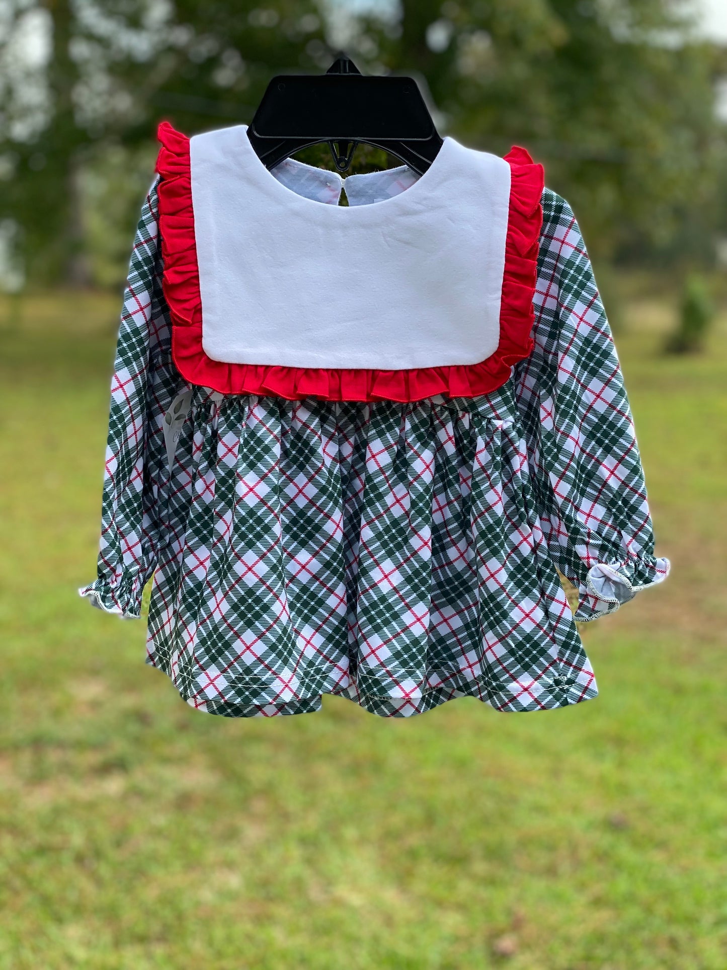 Christmas plaid dress