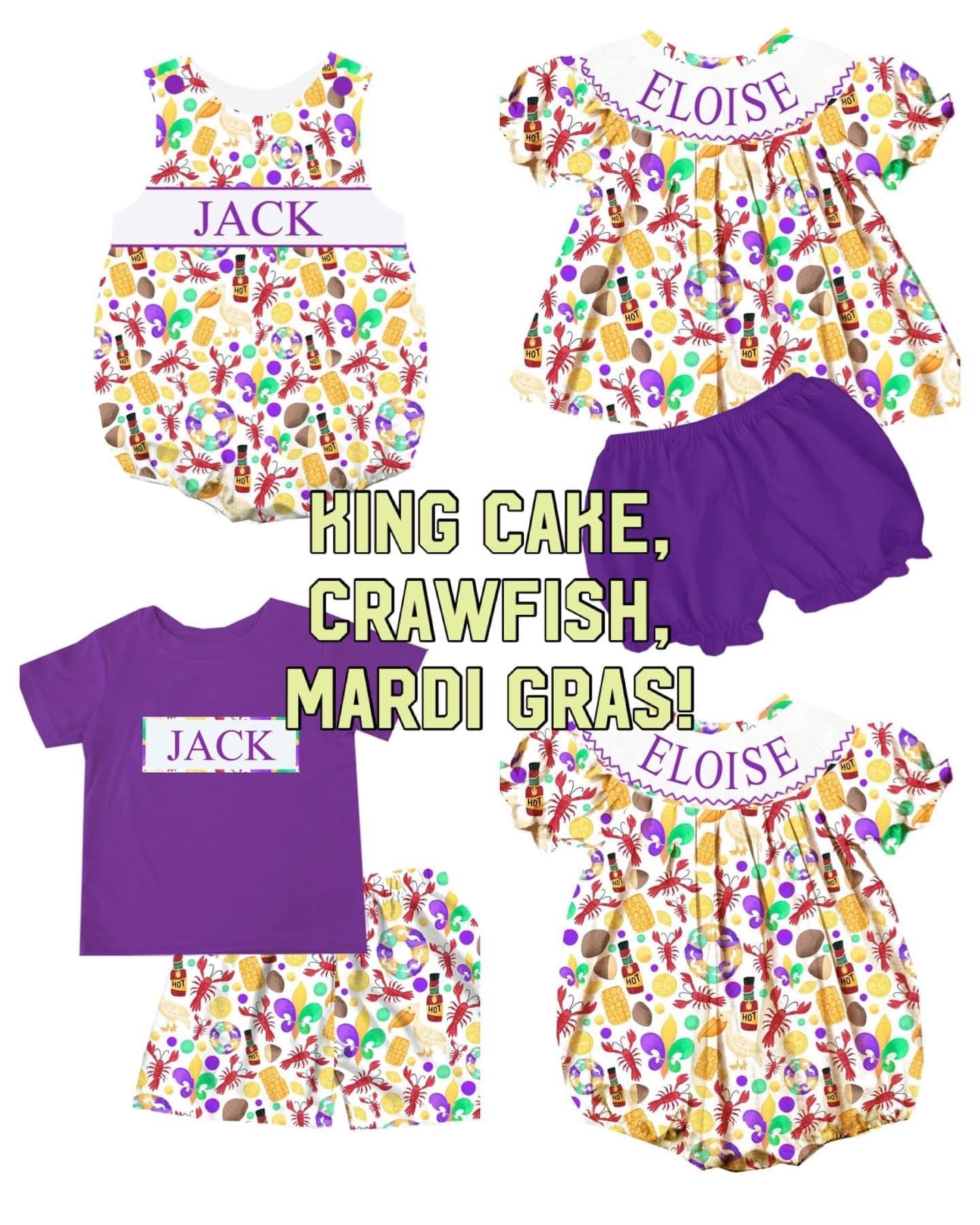 SG Mardi Gras Smocks