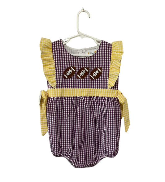 Purple & Gold Football Colorblock