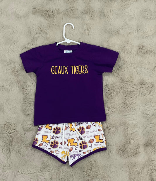Purple & Gold Geaux Tigers
