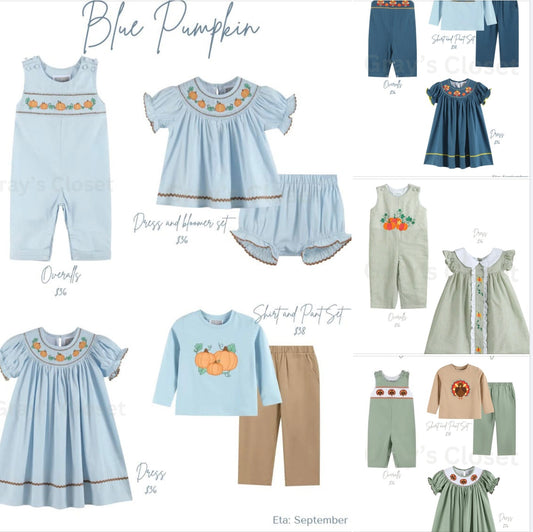 Fall Smocked Dress Collection
