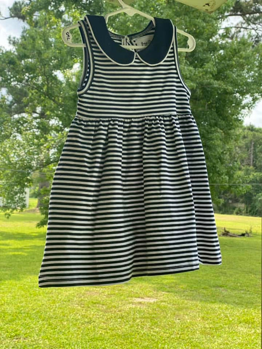 Adorable striped summer dress
