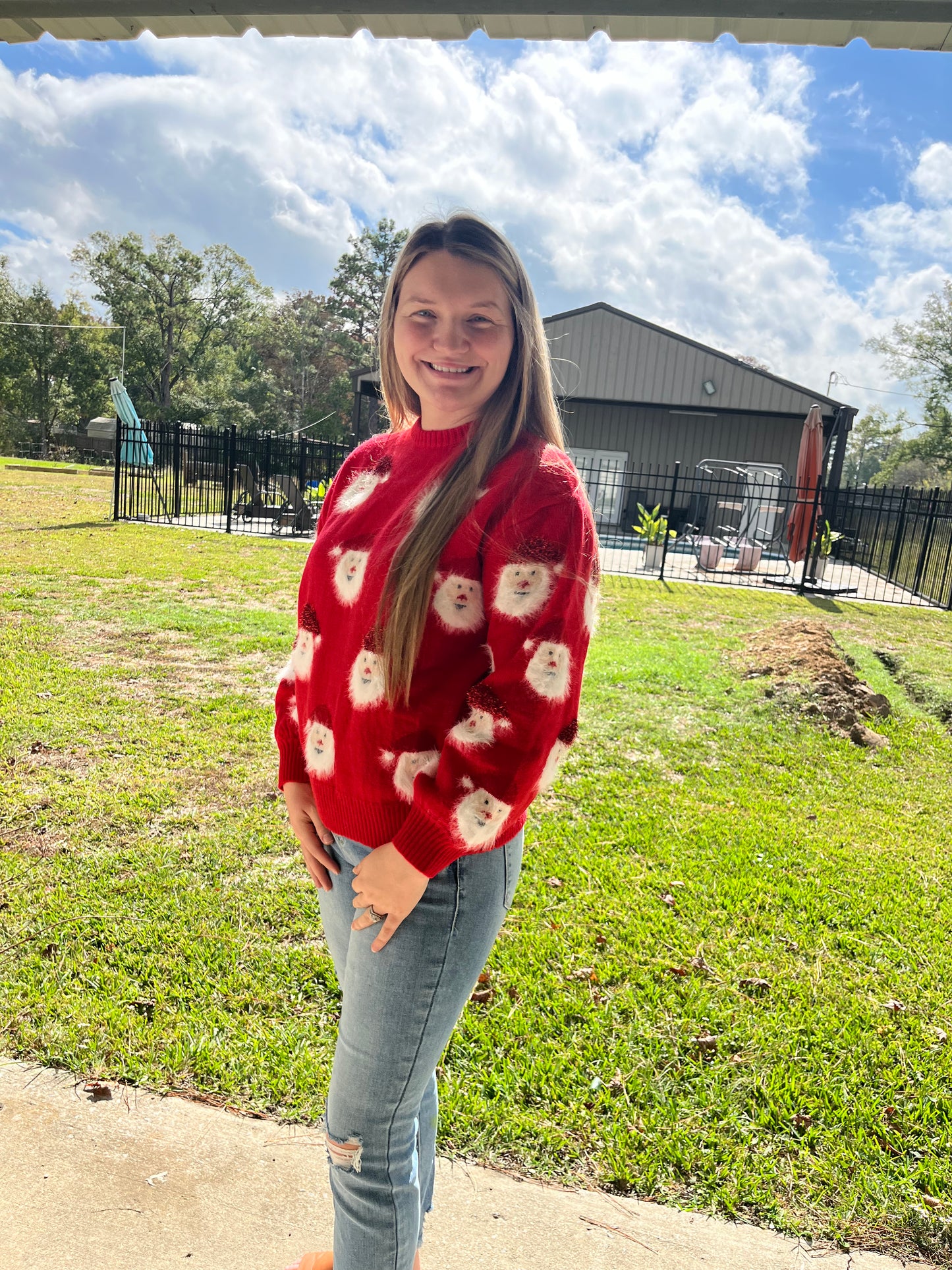 Red Santa Sweater