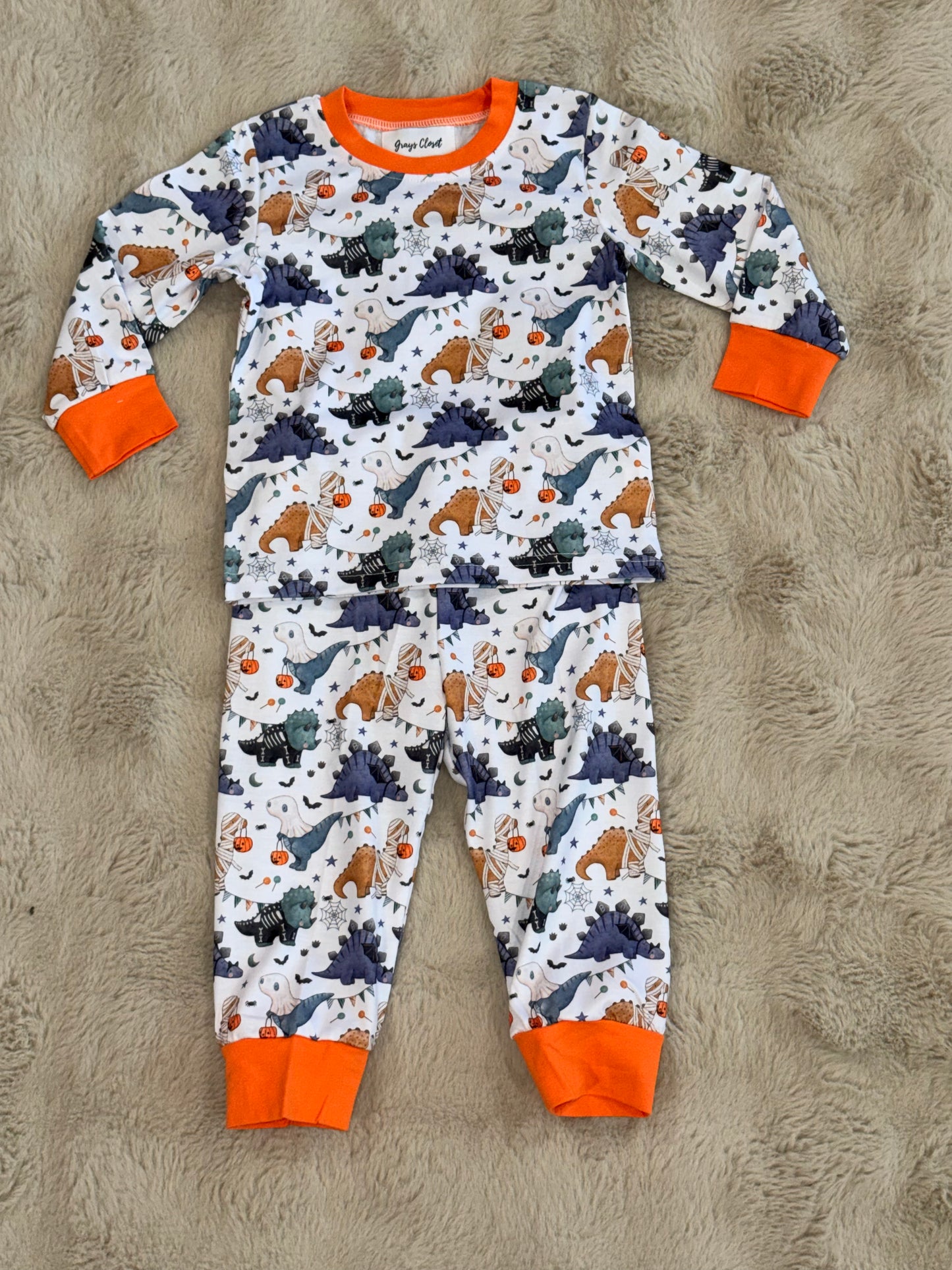 Halloween Dino PJs