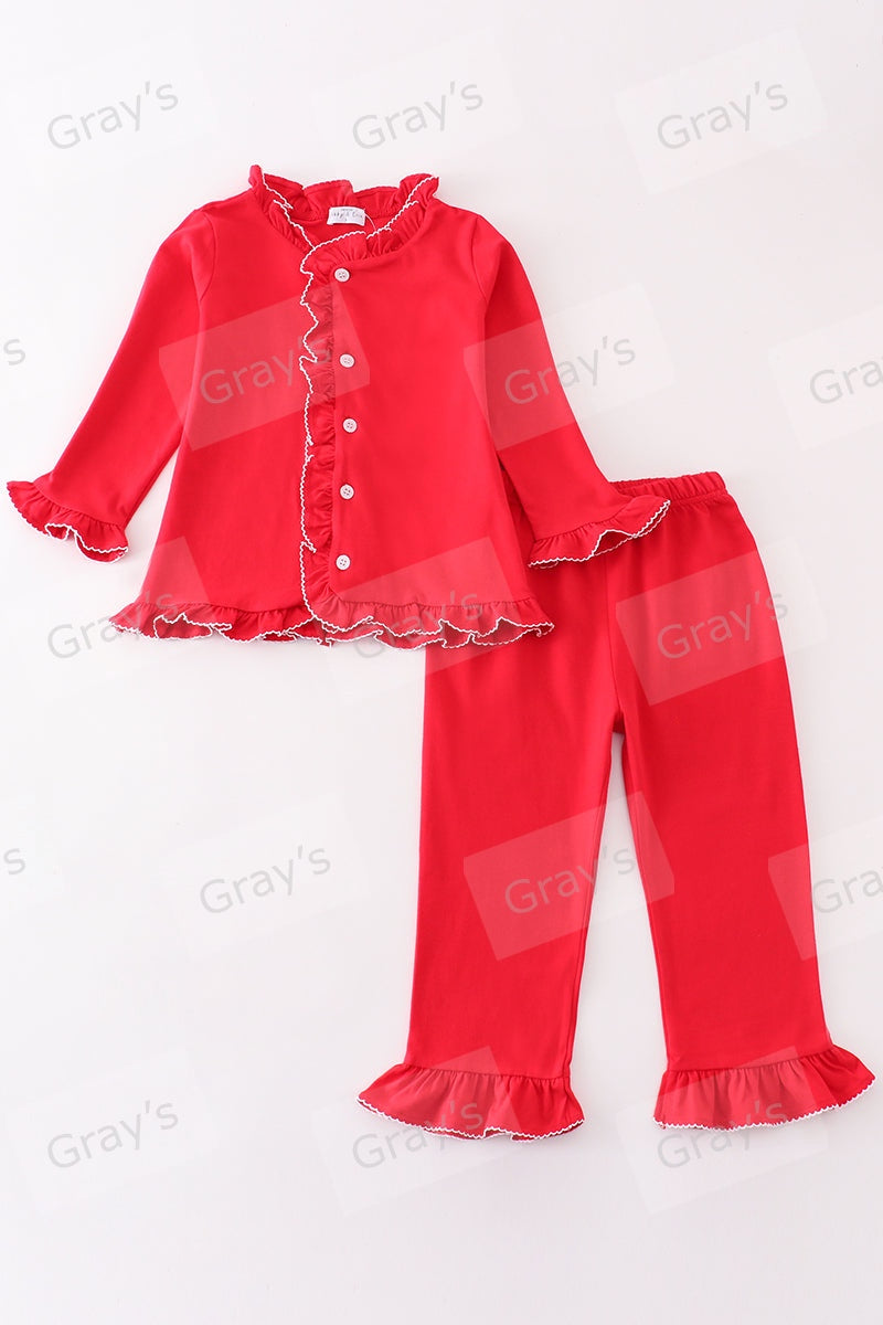 Red & White Christmas PJs