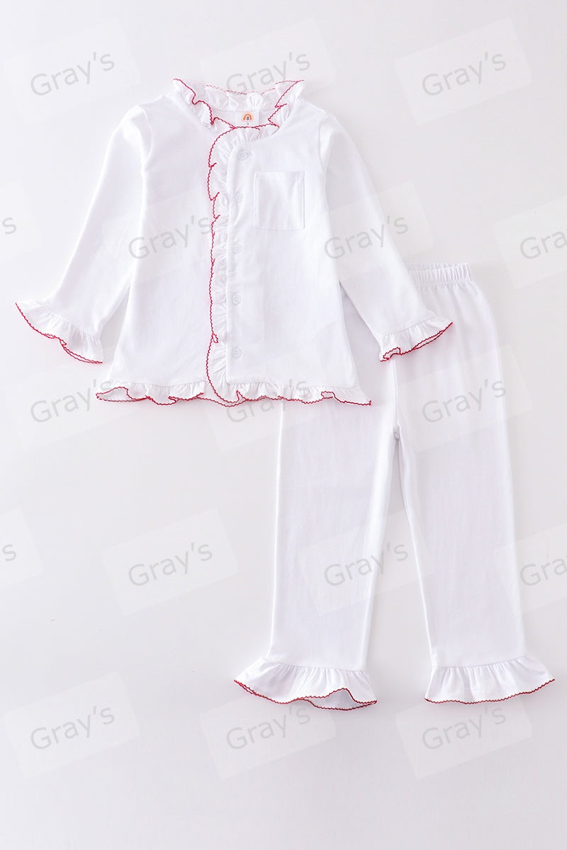 Red & White Christmas PJs