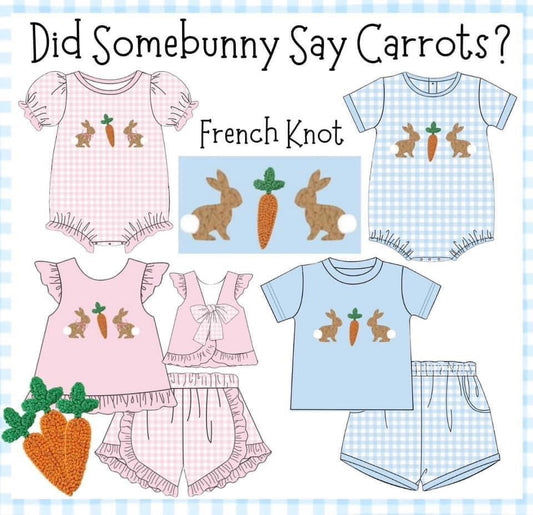 Did Somebody Say Carrots