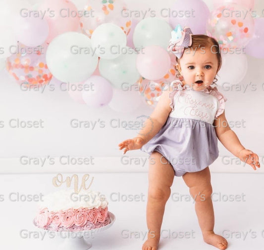 SS Embroidered Bubble/Dress