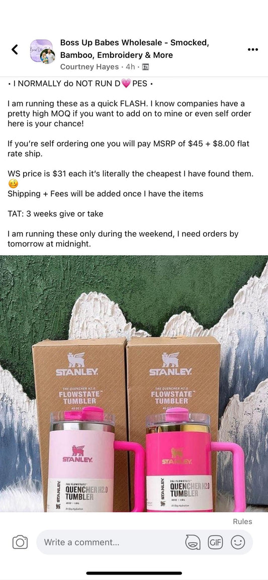 Cup Flash sale
