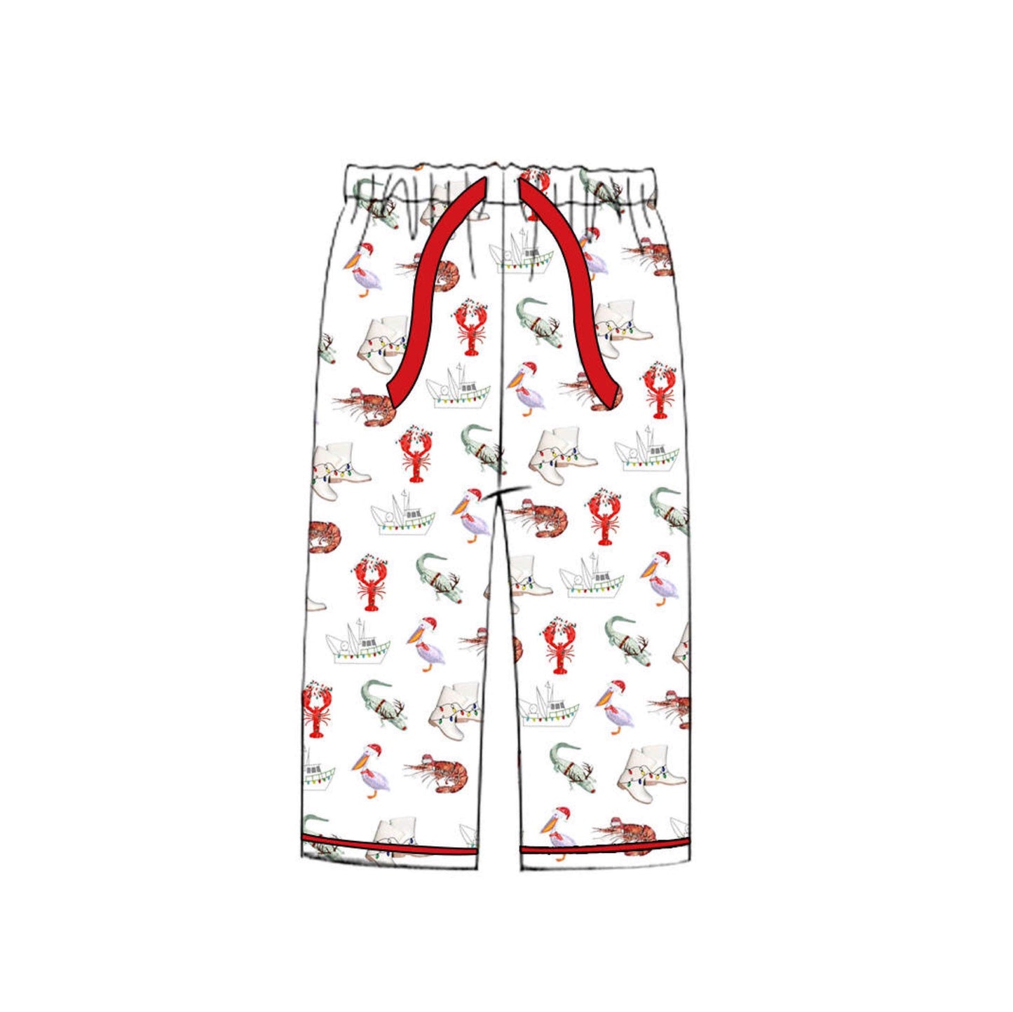 Cajun Christmas PJs