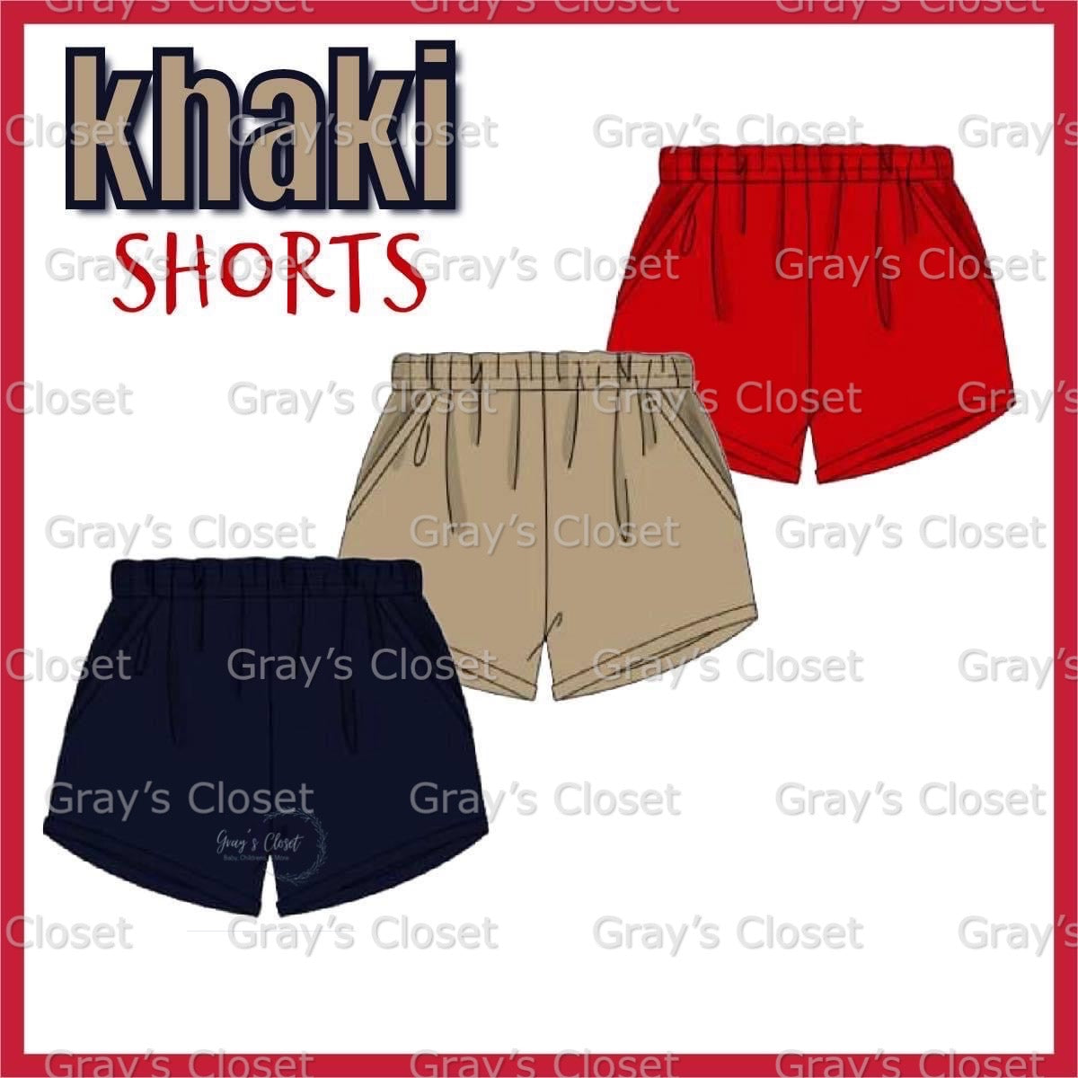 Khaki Shorts