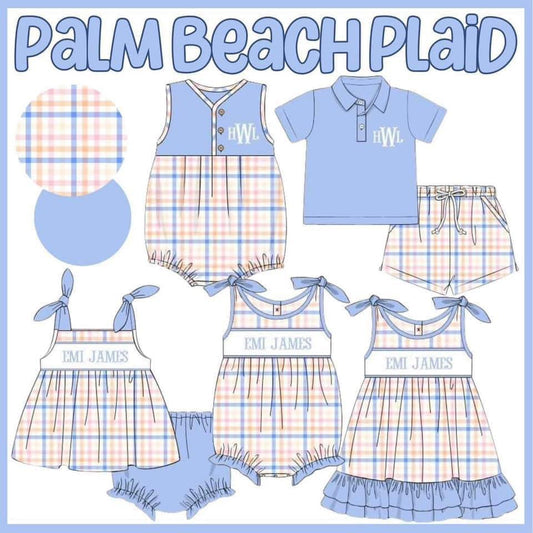 SG  Palm Beach Plaid collection